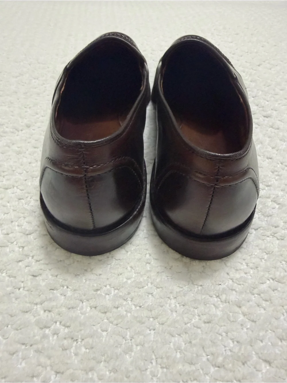Allen Edmonds Randolph Calfskin Leather Penny Loafers Brown Men’s Size 11.5